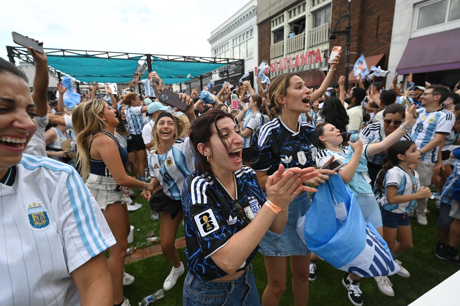 Word Cup Fans : Argentina vs England