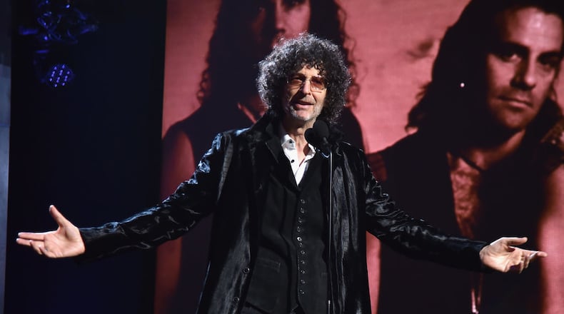 Howard Stern, shown at the Rock and Roll Hall of Fame in 2018, will christen the new West Coast studio of SiriusXM. (Photo by Theo Wargo/Getty Images For The Rock and Roll Hall of Fame)