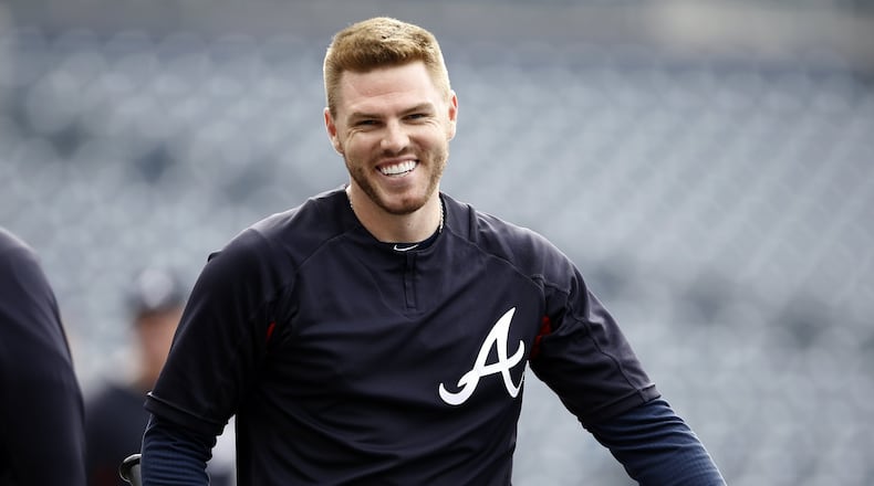 The Braves stayed afloat when Freddie Freeman was out. (AP Photo)