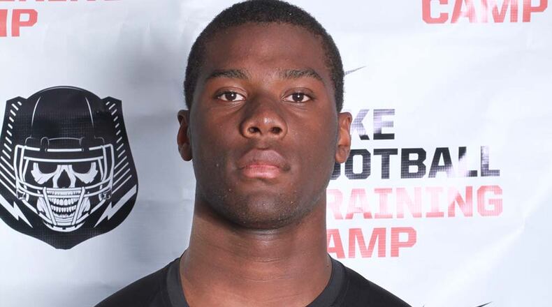 Jordan Woods is a 6-3, 228-pound defensive end from Ocala, Fla.