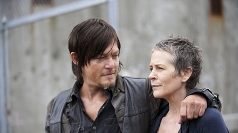 Friends for life: Daryl and Carol. CREDIT: AMC