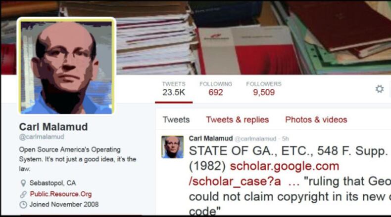 Carl Malamud is accused of engaging in a broader plot to force the government to spend taxpayer dollars to make annotated versions free for the public.resource.org website.