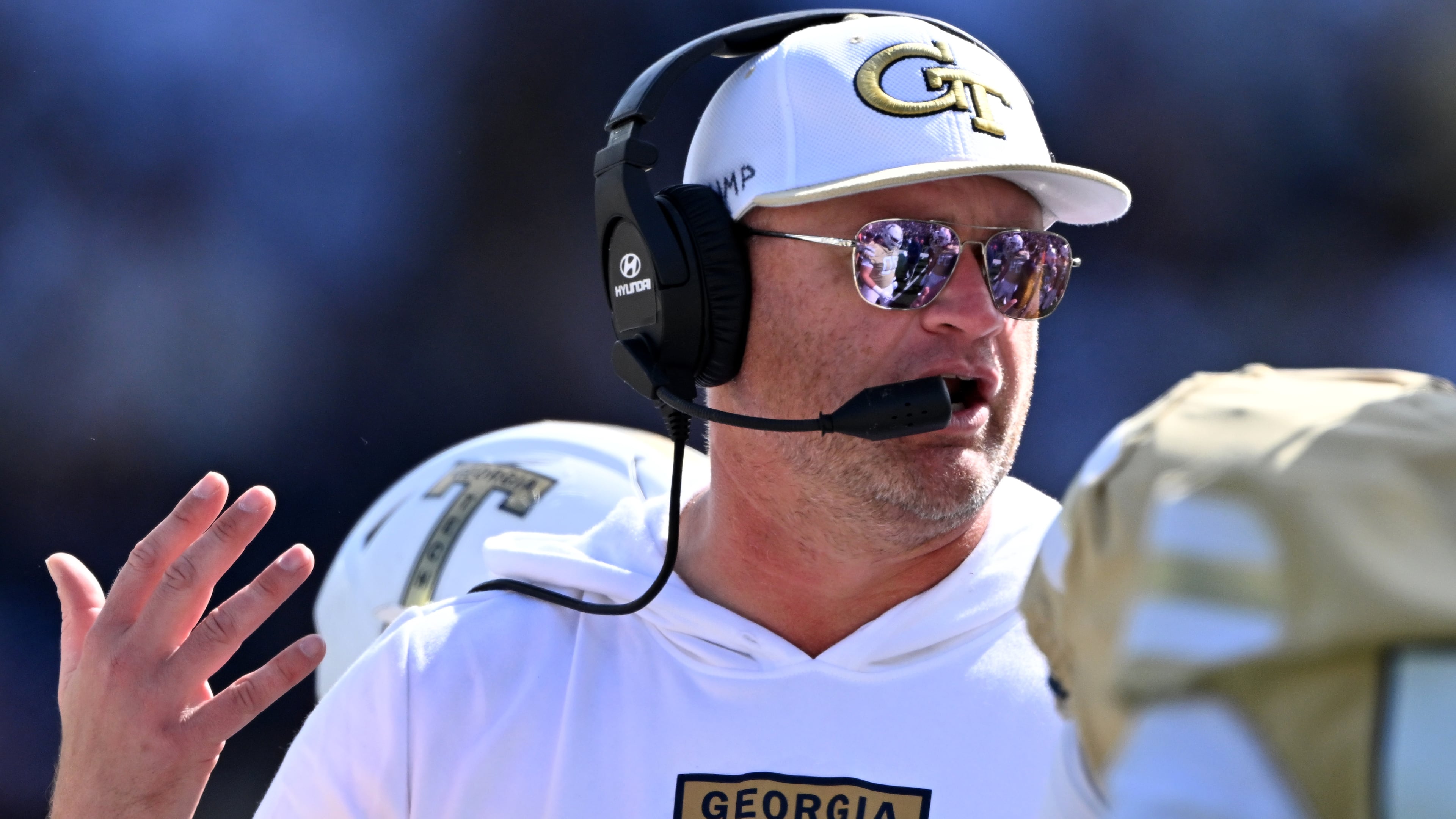 “You wanna be in position to play games in November that mean something, challenging games against good competition, and that’s what we have in front of us," Georgia Tech head coach Brent Key said. (Hyosub Shin/AJC)