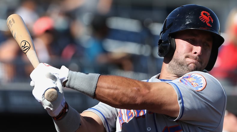 Tim Tebow, of the New York Mets, has made an impression in the Arizona Fall League.