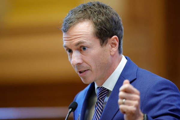 State state Sen. Greg Dolezal, R-Cumming, wants to be Georgia's next lieutenant governor.