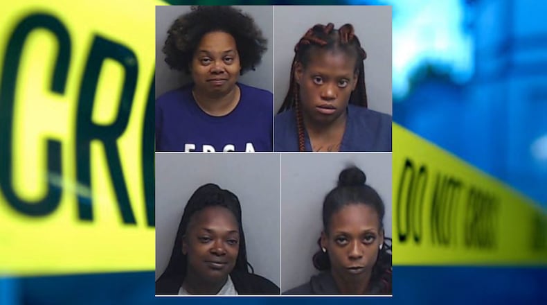 Pamela Bryant (clockwise from top left), Ashley Jordan, Shanan Shealey, Starshemoha Baty