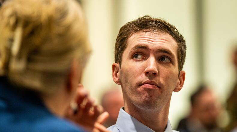 FILE - Tyler Robinson, who is accused of fatally shooting Charlie Kirk, appears during a hearing in Fourth District Court in Provo, Utah, on Dec. 11, 2025. (Rick Egan/The Salt Lake Tribune via AP, Pool, File)