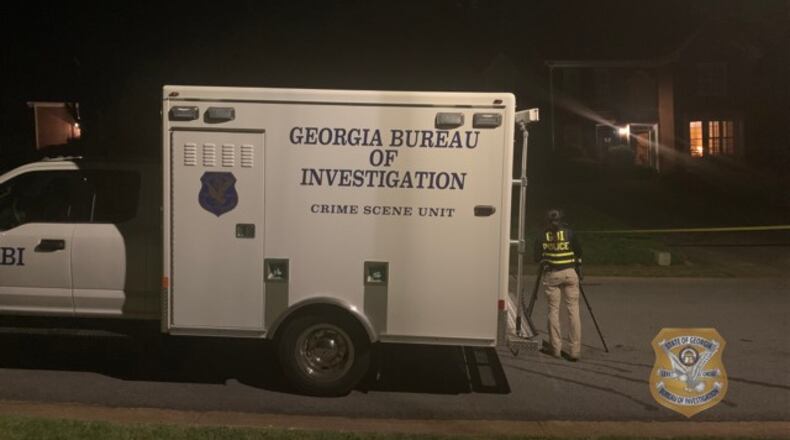 The GBI is investigating after Gwinnett County police fired a shot while responding to a domestic incident Saturday evening.