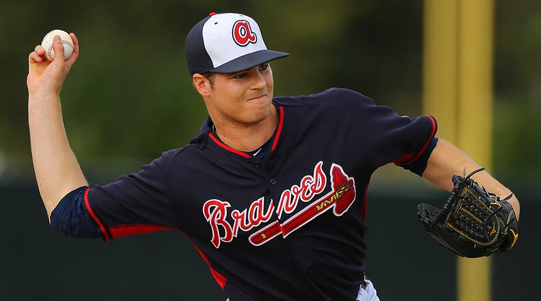 Pitcher Jason Hursh was a Braves first-round draft selection in 2013.
