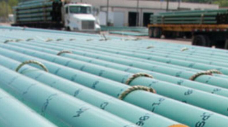 Lawrenceville approves protective pipe coating for gas lines. Courtesy Consolidated Pipe and Supply