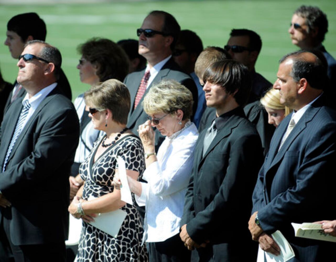 Photos: George B. Maloof memorial service