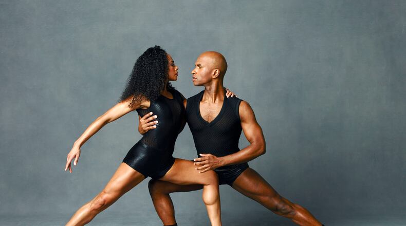 Alvin Ailey American Dance Theater's Linda Celeste Sims and Glenn Allen Sims. Photo by Andrew Eccles