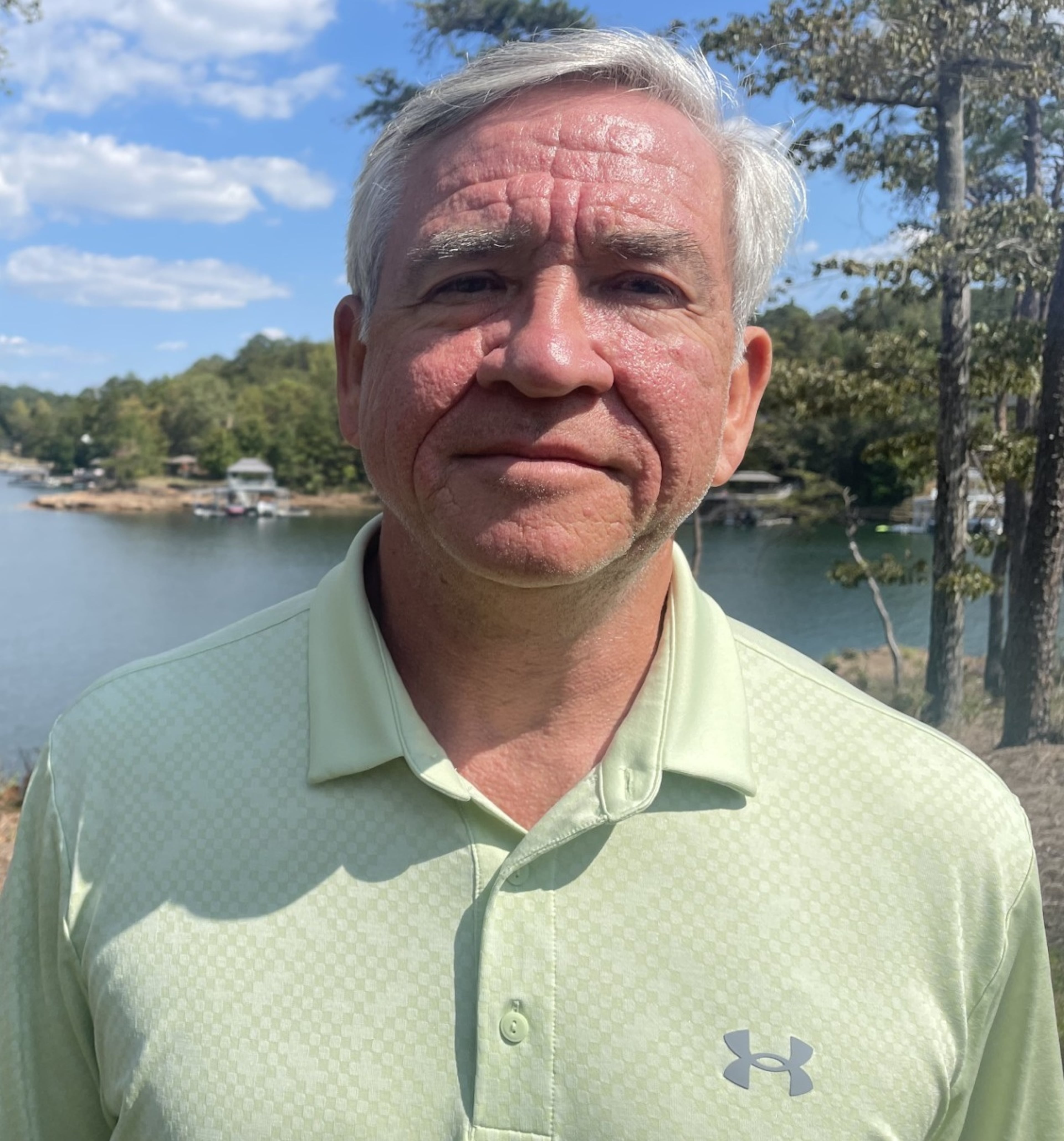 Michael Durant near Jasper, Alabama, on Sept. 10, 2025. He praises Delta Force snipers Gary Gordon and Randall Shughart in the book he published in 2003 about his captivity in Mogadishu, “In the Company of Heroes.” Writing it, he said, was cathartic and healing. (Jeremy Redmon/AJC)