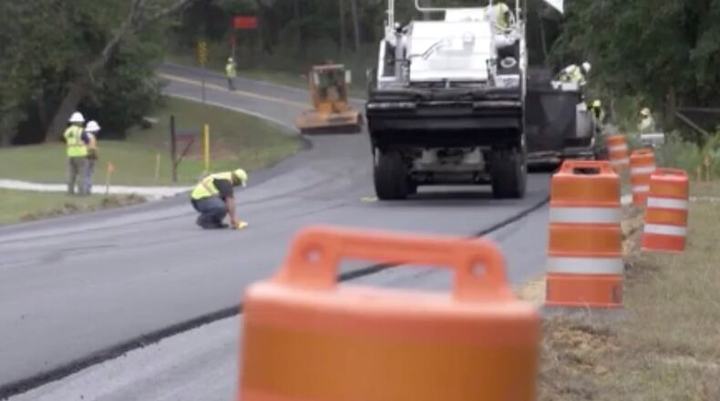Duluth will use 2017 SPLOST and LMIG funds for road improvements in 2021. (Courtesy Baldwin Paving)