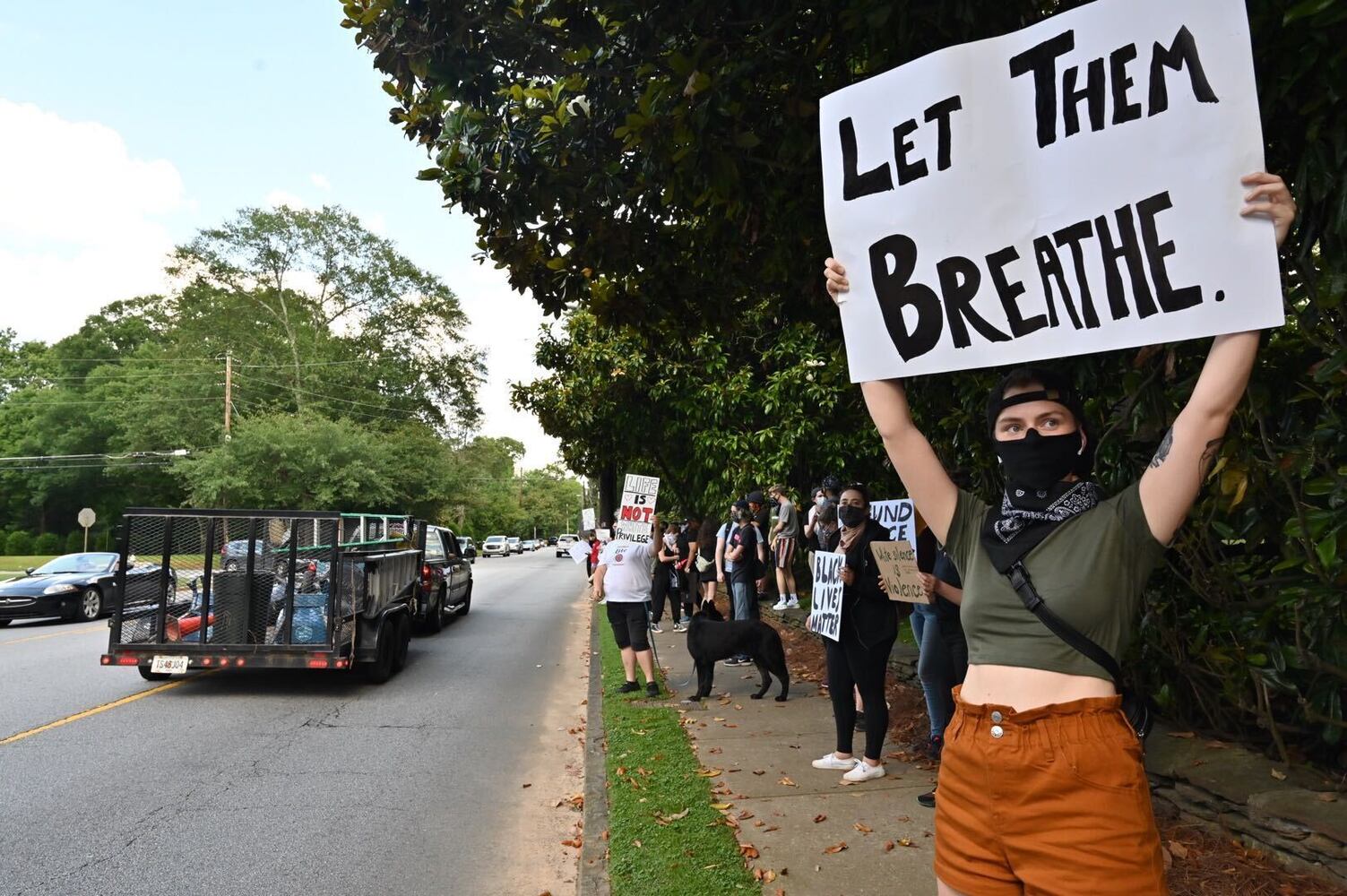 PHOTOS: Atlanta Protesters - The protesters