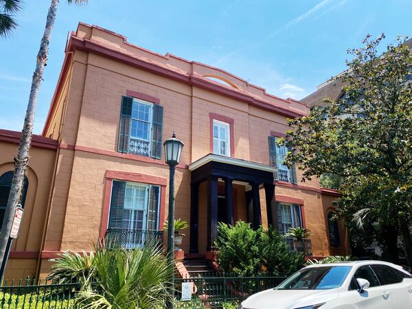 The Sorrell-Weed House is on West Harris Street.