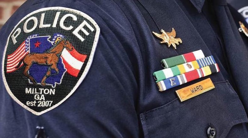 Milton recently approved an agreement with the Georgia Association of Chiefs of Police for a Promotional Assessment Center. (Courtesy Milton Police Department)