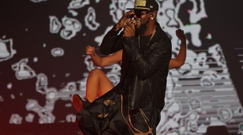 R. Kelly performed at Philips Arena this summer. Photo: Akili-Casundria Ramsess / Special to the AJC