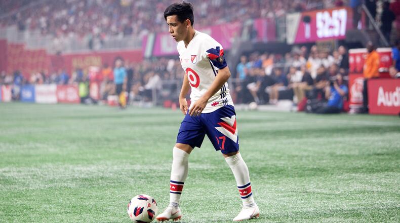 Atlanta United midfielder Ezequiel Barco (8) will not see action again in the next game against Toronto FC at home, because he is still relegated from the starting line-up due to a act of indiscipline according with his coach Gerardo 'Tata' Martino.