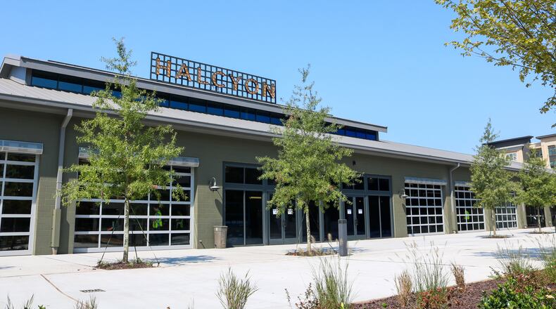 The exterior of Halcyon