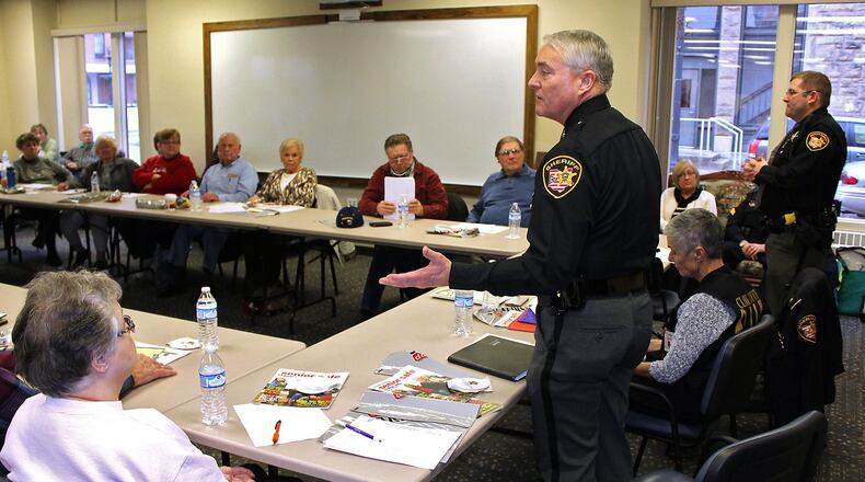 Clark County hosted a similar class. Alpharetta’s active shooter class in on March 28.