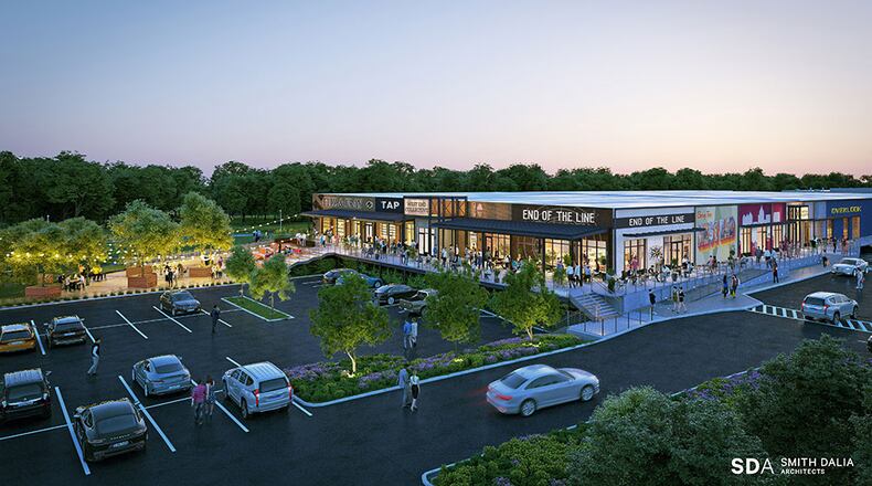 A rendering of Lee + White in West End.