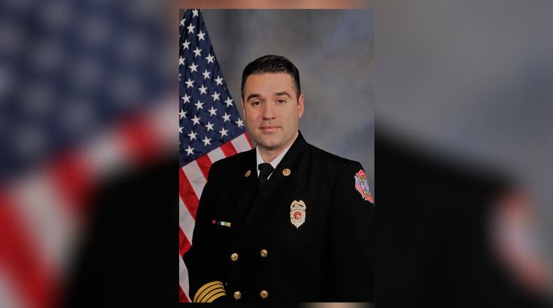 Brian Marcos is replacing former Fire Chief Roy Acree who officially retired July 31 after 32 years of service with Smyrna Fire Department. Marcos was appointed interim fire chief on June 24. Courtesy city of Smyrna