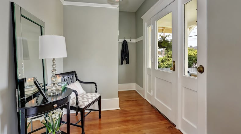 Make sure you have solid organizational systems in mind to keep clutter to a minimum and choose thoughtful furniture and accessories that will keep paths clear. (Dreamstime)