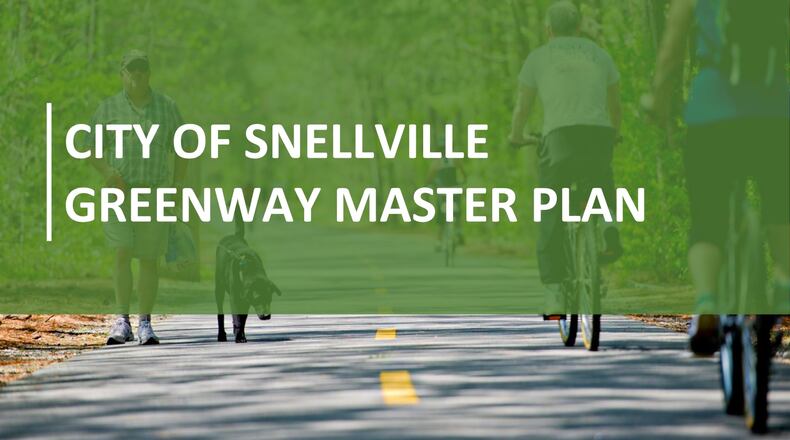 Snellville is developing a Greenway Master Plan. Courtesy City of Snellville