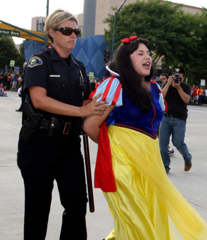 Peter Pan', 'Snow White' busted at Disneyland