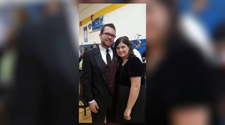 Chorus teacher Kevin White was killed Friday morning when his car went down an embankment. He taught at E.T. Booth Middle School in Cherokee County. (Credit: Lori Whatley Grant)