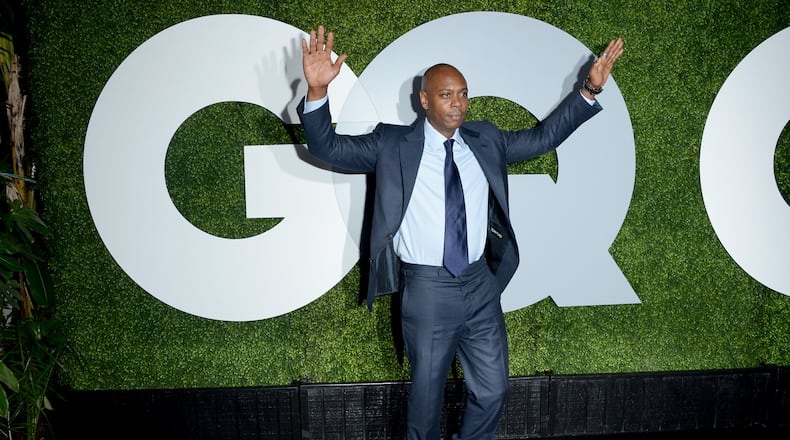 LOS ANGELES, CA - DECEMBER 04: Comedian Dave Chappelle attends the 2014 GQ Men Of The Year party at Chateau Marmont on December 4, 2014 in Los Angeles, California. (Photo by Jason Merritt/Getty Images for GQ) LOS ANGELES, CA - DECEMBER 04: Comedian Dave Chappelle attends the 2014 GQ Men Of The Year party at Chateau Marmont on December 4, 2014 in Los Angeles, California. (Photo by Jason Merritt/Getty Images for GQ)