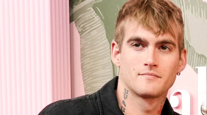 FILE - Presley Gerber poses at the Samuel Goldwyn Theatre, March 14, 2024, in Beverly Hills, Calif. (AP Photo/Chris Pizzello, File)