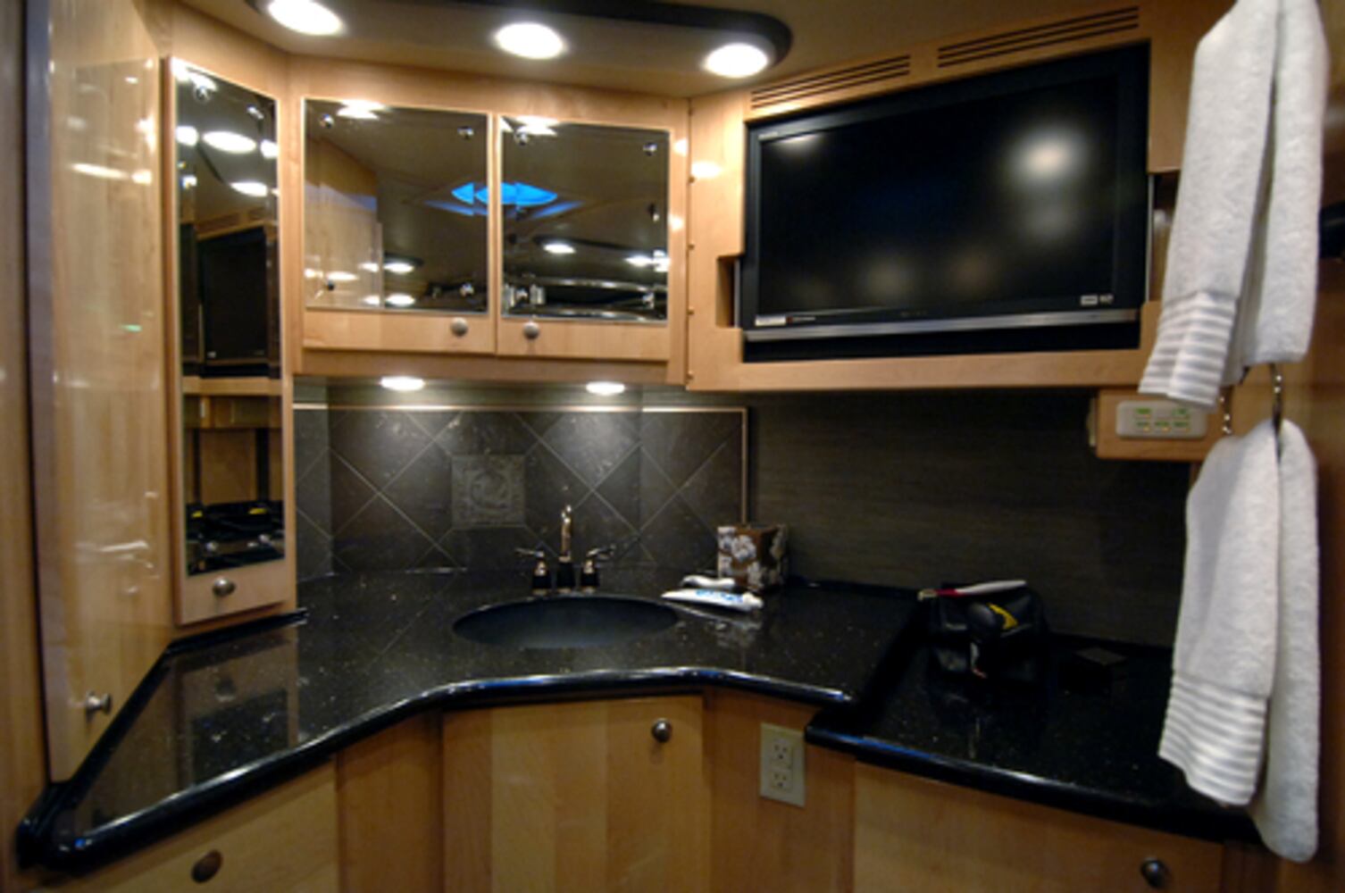 See inside NASCAR's luxury RVs