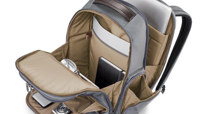 The innovative SpeedThru Pocket allows travelers to easily access small items at TSA checkpoints. (Briggs & Riley)