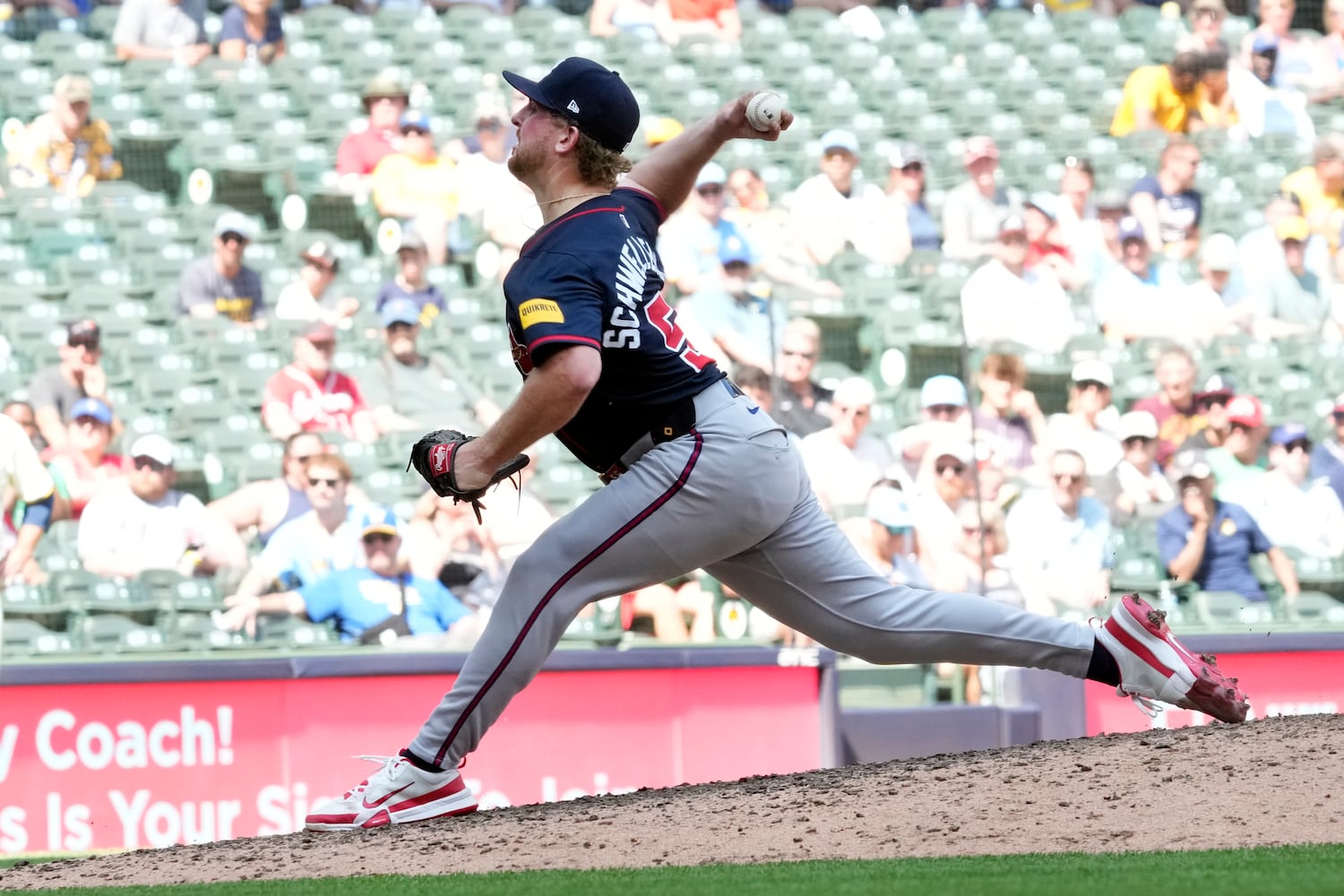 Braves Brewers Baseball