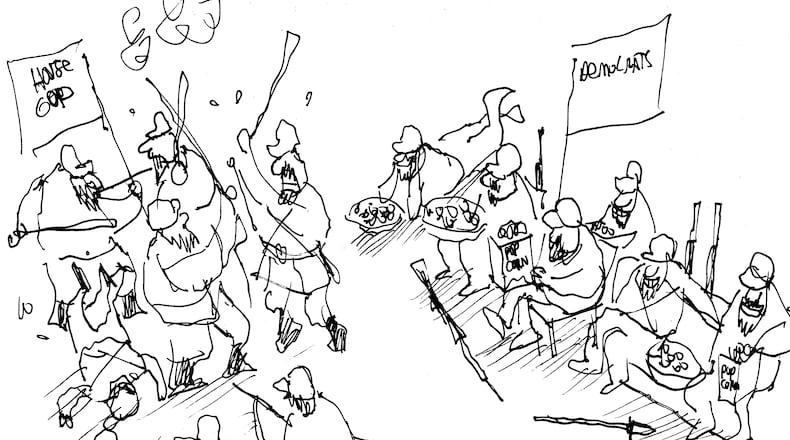 Luckovich sketch