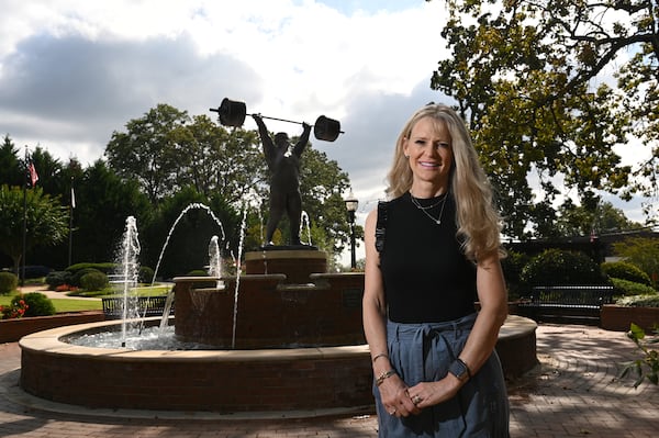 Paula Anderson Schaefer still lives in the family house in Toccoa. She says her father didn’t display his medals or trophies at home. “He used to say, ‘That and about a nickel will buy you a Coke.’” (Hyosub Shin/AJC)