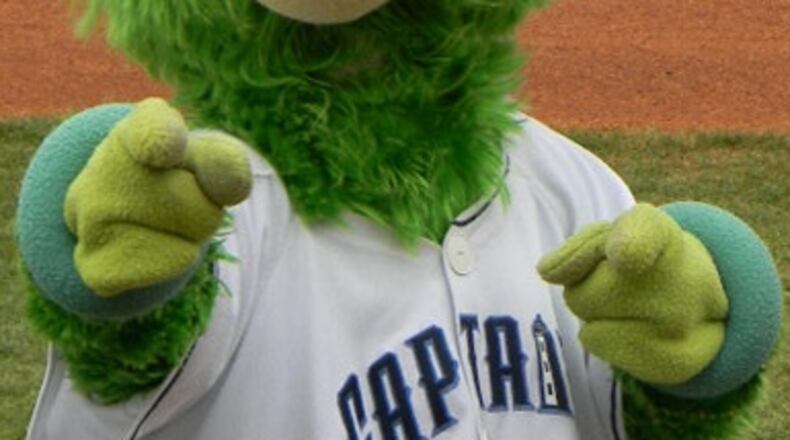 Mr Emmert, "Skipper" would to have a word with you. (via Lake County Captains)