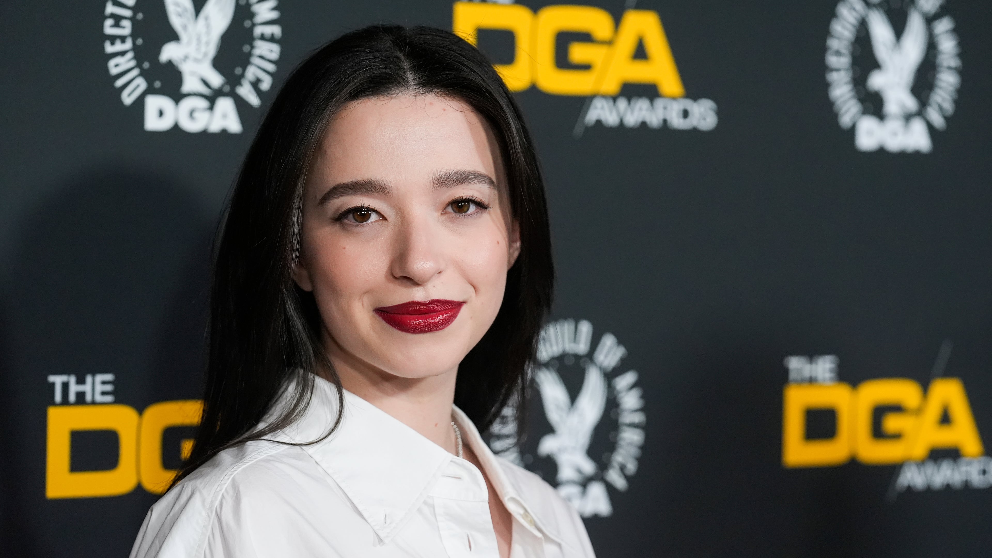 FILE - Mikey Madison arrives at the 77th Directors Guild of America Awards on Saturday, Feb. 8, 2025, in Beverly Hills, Calif. (AP Photo/Chris Pizzello, File)