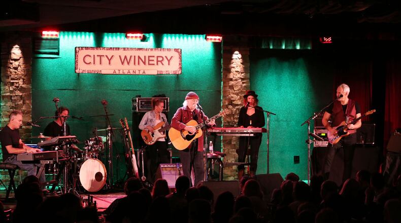 City Winery is one of Atlanta's many venues forced to shut down to concerts during the coronavirus and is again on a temporary pause. David Crosby played there in 2017. Photo: Robb Cohen Photography & Video /RobbsPhotos.com