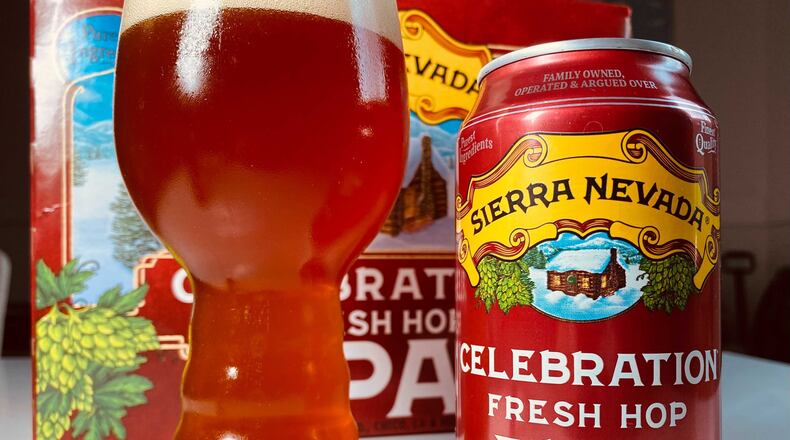After 40 years Sierra Nevada Celebration IPA is still a welcome holiday treat. /
Bob Townsend for the Atlanta Journal-Constitution.