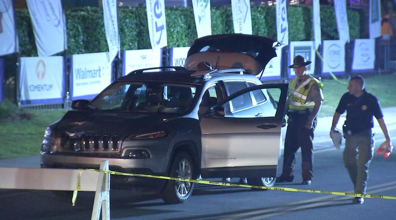 A baby who died Saturday after a crash in Cherokee County was a Florida evacuee. (Credit: Channel 2 Action News)