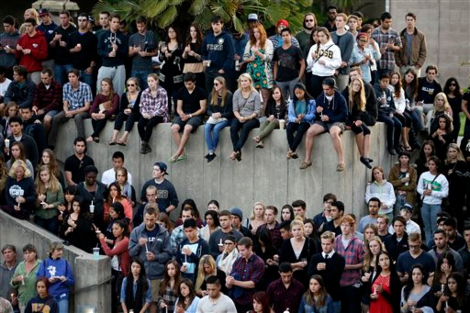 Vigil held for those killed in Santa Barbara shooting