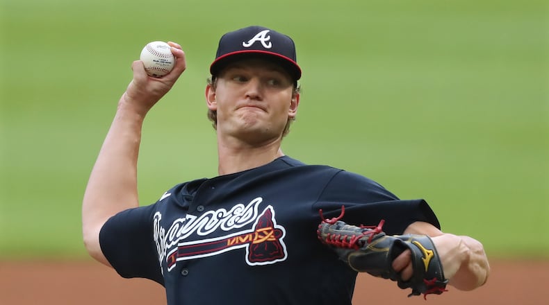 Michael Soroka struck out eight. AJC file photo by Curtis Compton / ccompton@ajc.com