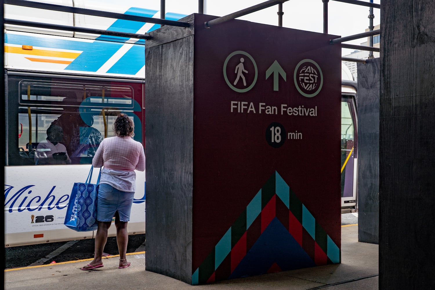 FIFA preps in downtown Atlanta, Georgia