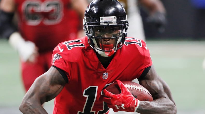2011, Round 1, Pick 6: Julio Jones, wide receiver, is a five-time Pro Bowl selection, starting in 94 games for the Falcons. What happened next? In 2015, Jones signed a five-year, $71.5 million extension with the Falcons. He set the Falcons' single season record for receiving yards (1,871) that season.