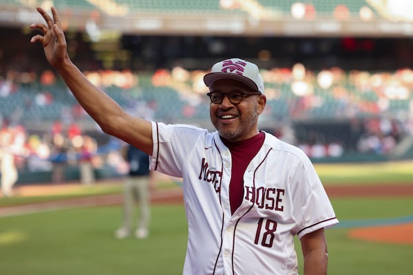 Morehouse College President David A. Thomas is stepping down after seven years marked by institutional growth, renewed national visibility and moments of profound challenge. (Jason Getz/AJC 2024)
