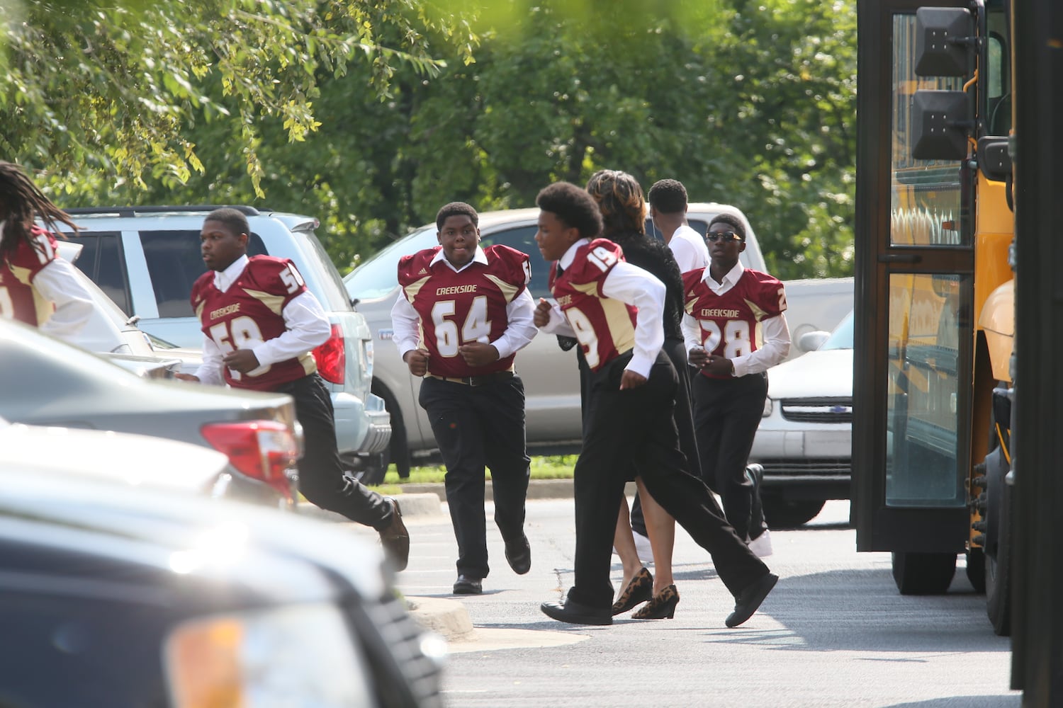 Funeral for Creekside High School's cornerback