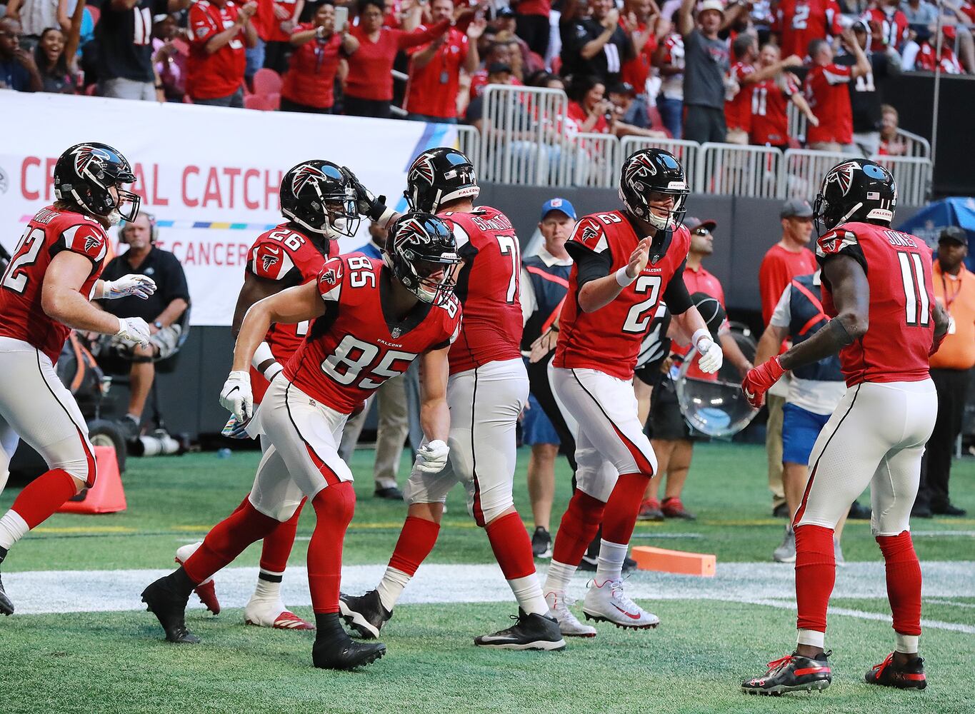 Photos: Falcons hold off Buccaneers for much-needed win
